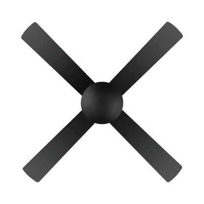 Bondi 52" AC ABS Ceiling Fan Black - 203625 Eglo, FANS, bondi-52-ac-abs-ceiling-fan-black-203625