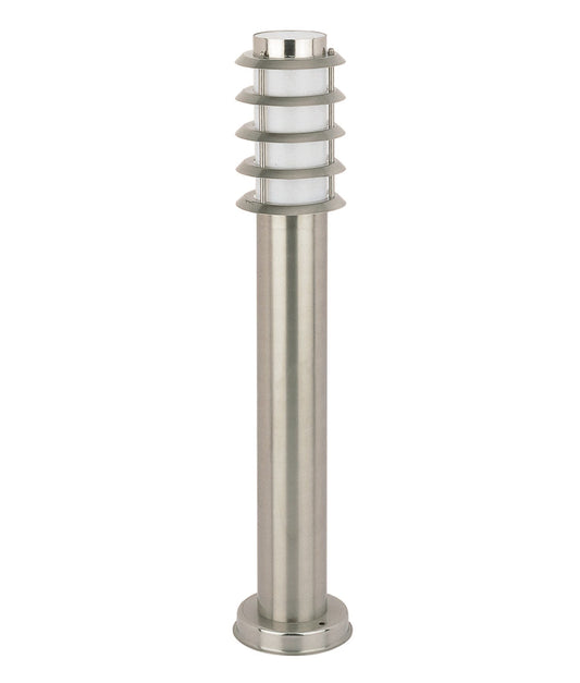 Borda Louvred Bollard Light Long 304 Stainless Steel IP44 - BORDA6-Bollard Lights-CLA Lighting