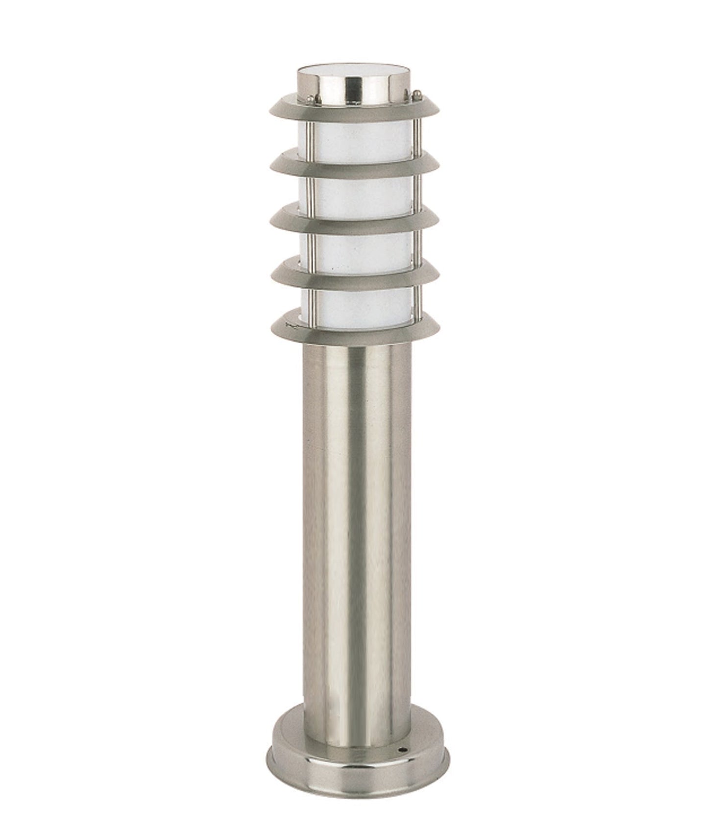 Borda Louvred Bollard Light Short 304 Stainless Steel IP44 - BORDA4-Bollard Lights-CLA Lighting