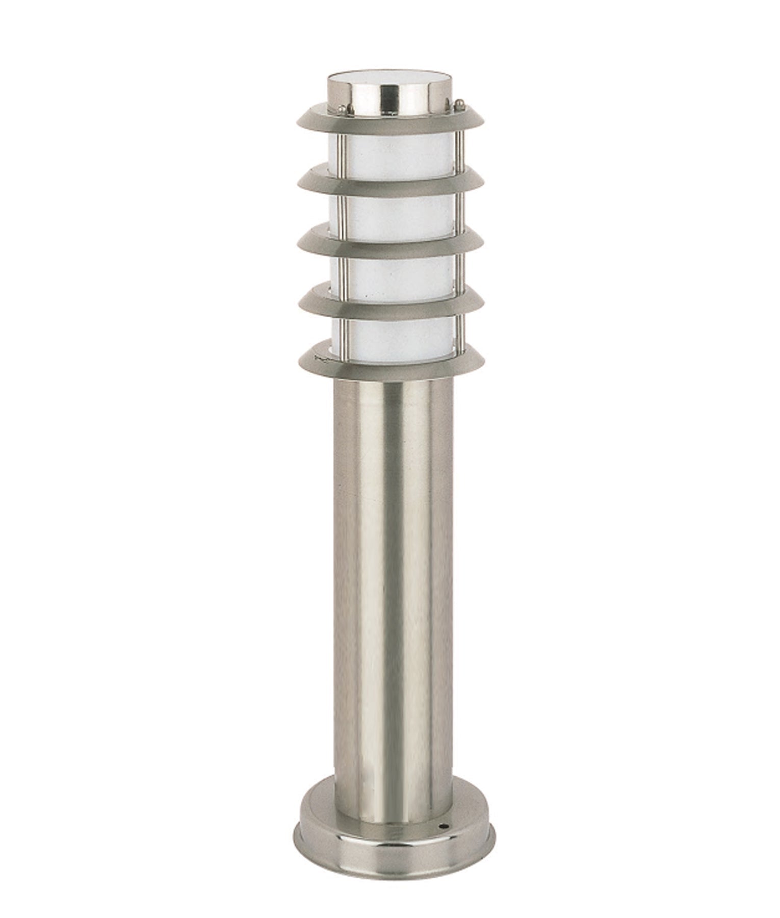 Borda Louvred Bollard Light Short 304 Stainless Steel IP44 - BORDA4-Bollard Lights-CLA Lighting