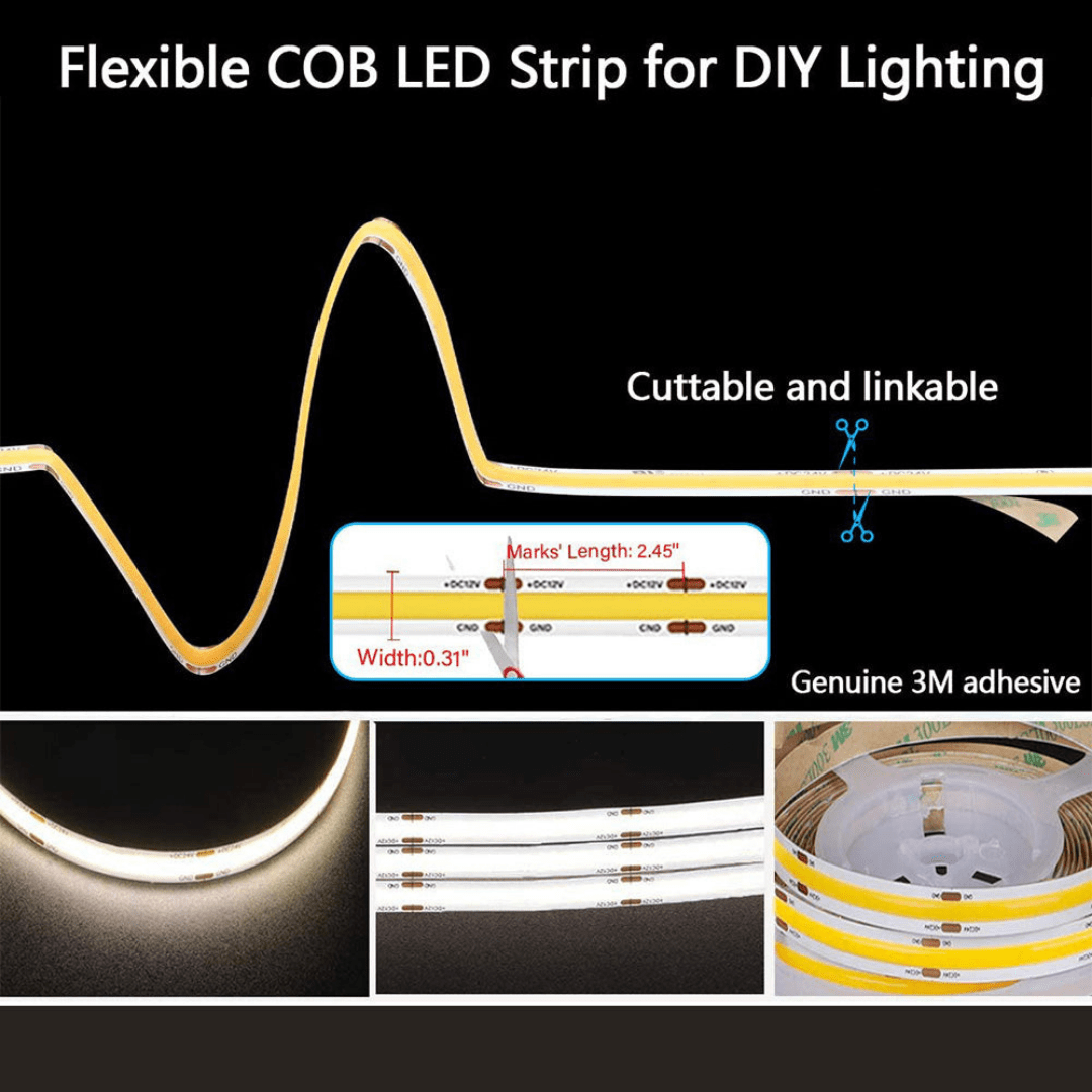 5 meter COBRA Pro Hue 75W Dotless LED Strip Kit - RGB