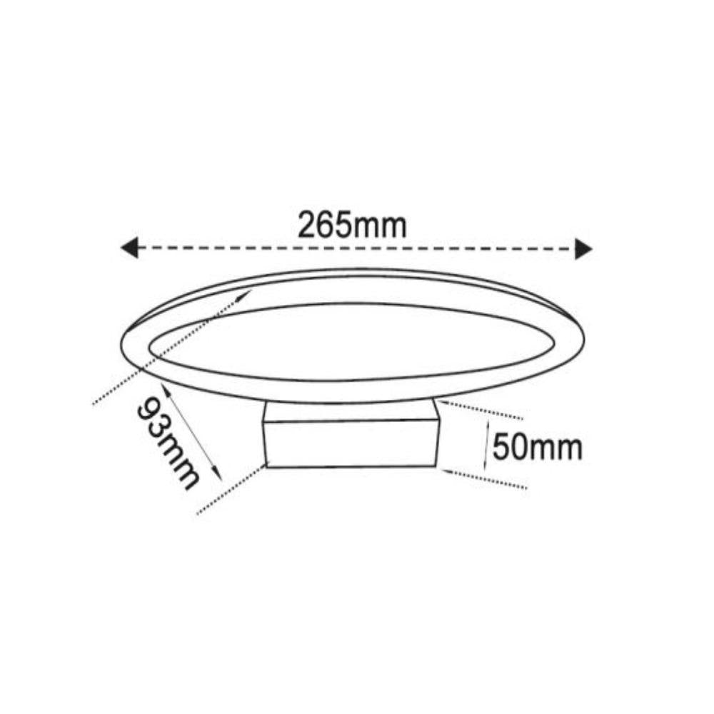 CLA ATHENS - 6W LED Interior Wall Light White - 3000K-INDOOR-CLA Lighting