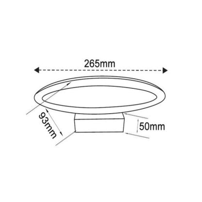 CLA ATHENS - 6W LED Interior Wall Light White - 3000K-INDOOR-CLA Lighting