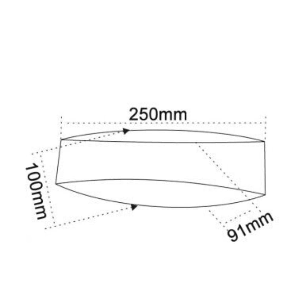 CLA CANNES - 6W LED Interior Up/Down Wall Light White - 3000K-INDOOR-CLA Lighting