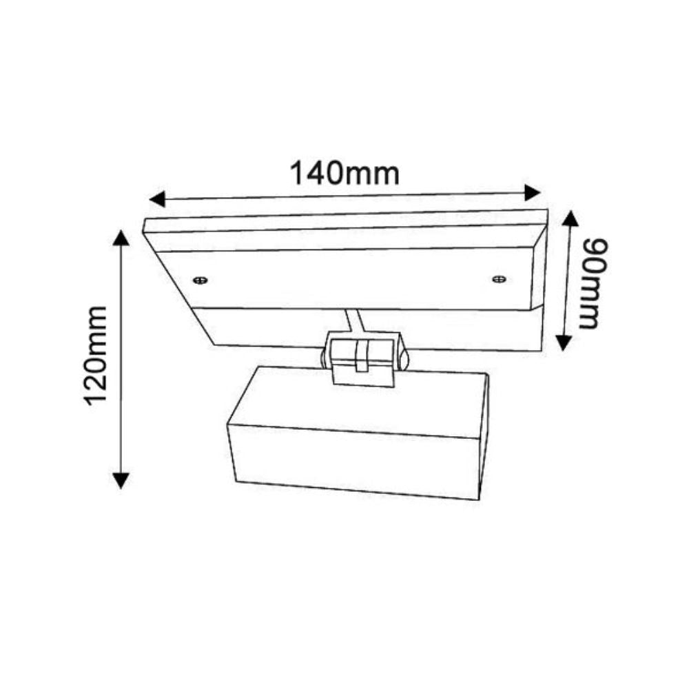 CLA CITY RIOG2 - 6W LED Mounted Wall Light IP20-WALL LIGHTS-CLA Lighting