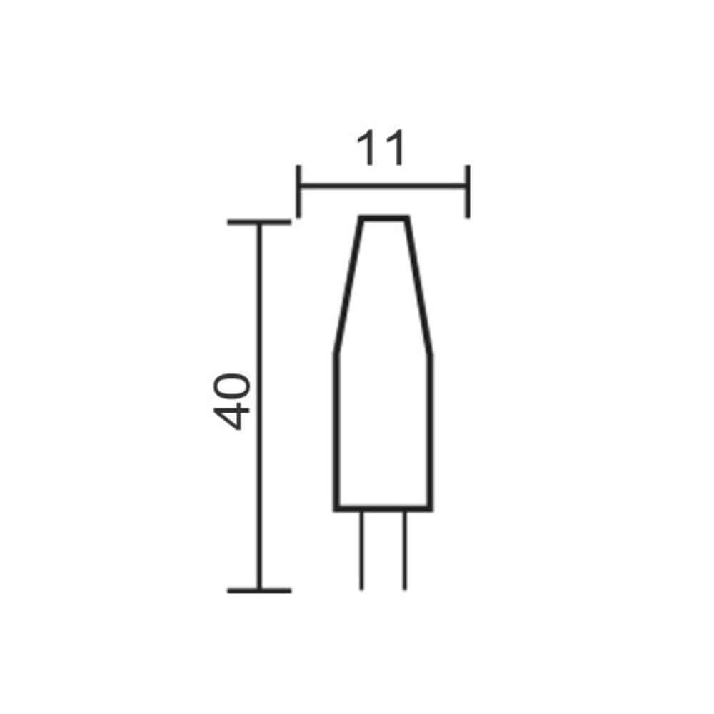 1.6W LED 12V DC G4 Bi-Pin Globe 3000K CLA Lighting, GLOBES, cla-globe-g4-1-6w-led-12v-dc-g4-bi-pin-globe-ip20-3000k-driver-required