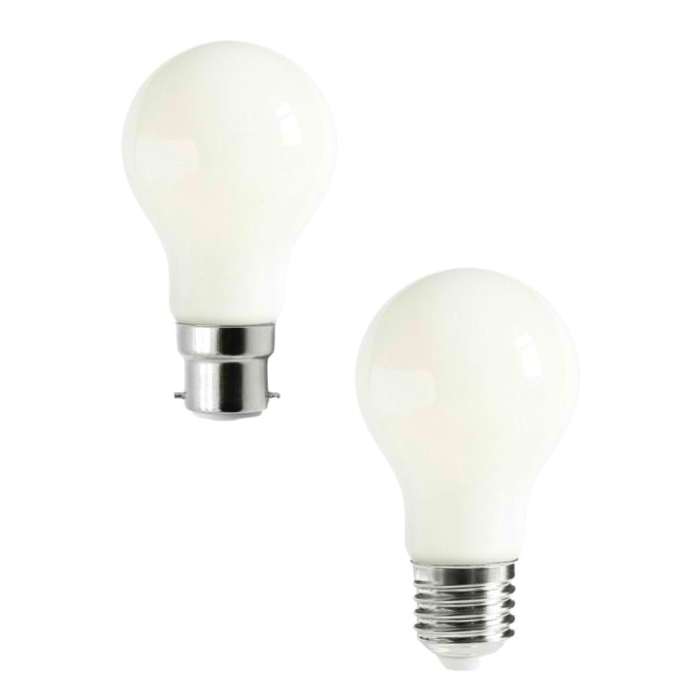 CLA GLS - 8W LED Dimmable Filament A60 Shape Frosted Glass Globe - B22/E27-GLOBES-CLA Lighting