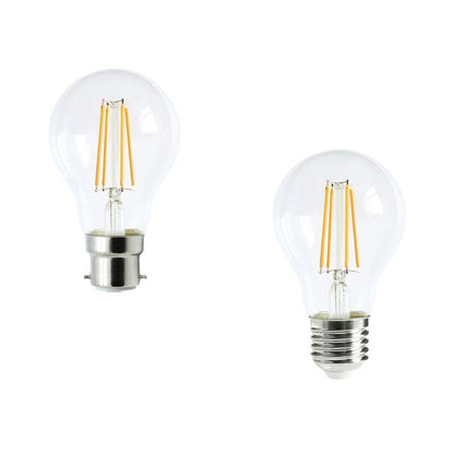 CLA GLS - 8W LED Dimmable GLS A60 Shape Filament Clear Glass Globe - B22/E27-GLOBES-CLA Lighting