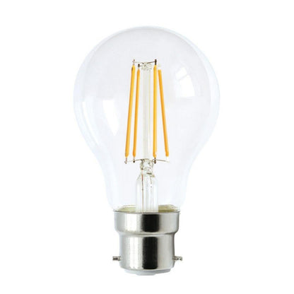 CLA GLS - 8W LED Dimmable GLS A60 Shape Filament Clear Glass Globe - B22/E27-GLOBES-CLA Lighting