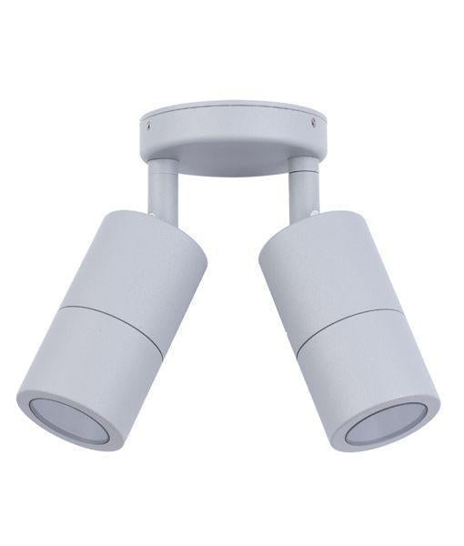 CLA PG2A - 2xGU10 Exterior Double Adjustable Wall Spot Light IP65-OUTDOOR-CLA Lighting