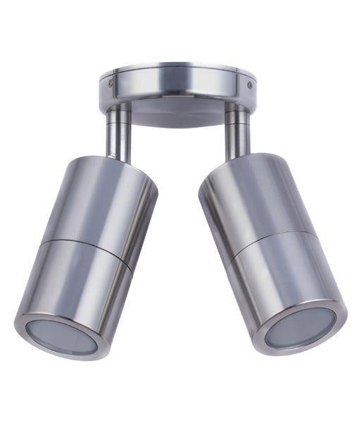 CLA PG2A - 2xGU10 Exterior Double Adjustable Wall Spot Light IP65-OUTDOOR-CLA Lighting