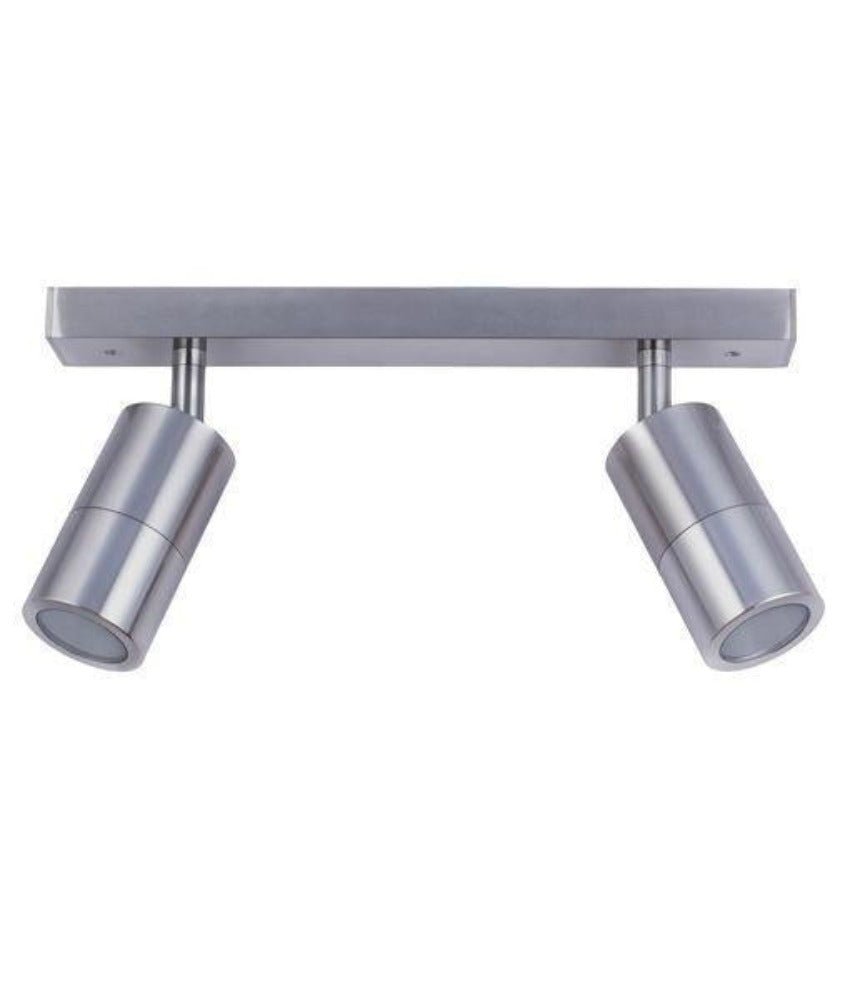 CLA PG2BAR - 2xGU10 2 Light Bar Adjustable Rail Ceiling Spot Light IP44-Ceiling Light Fixtures-CLA Lighting