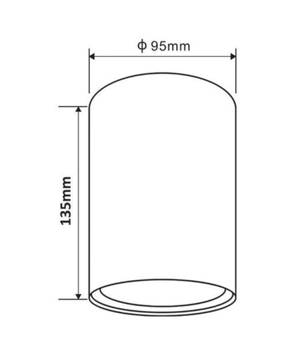 CLA SURFACE-19/21 - GU10 Round Surface Mount Downlight-DOWNLIGHTS-CLA Lighting