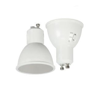 Twin Pack - 6W = 35W LED Tri-Colour GU10 Globe CLA Lighting, GLOBES, cla-gu10tri