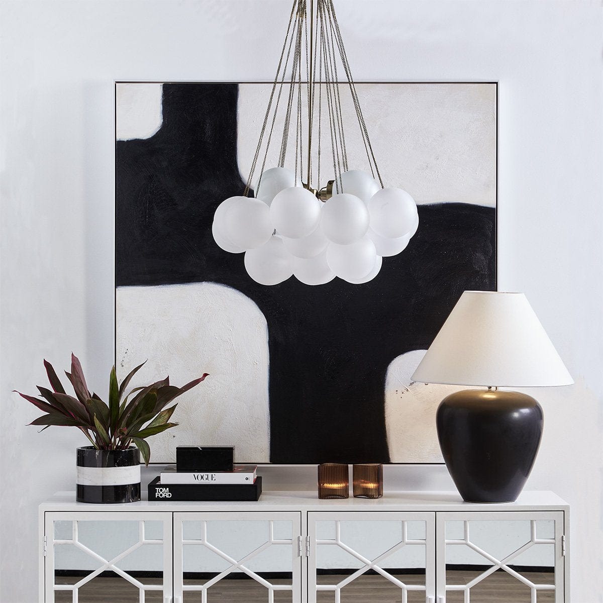 Cloud Pendant - Medium-Lighting Fixtures-Cafe Lighting and Living