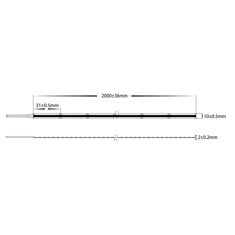 COB Viper LED Strip Kit 10w 2m 3000k Havit Lighting - VPR9763IP20-512-2M-COB strip-Havit Lighting