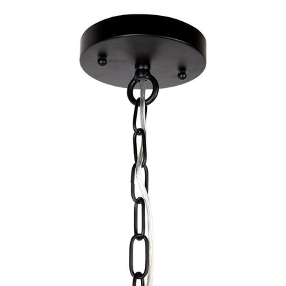 Cohen Chandelier - Black-Chandeliers-Cafe Lighting and Living