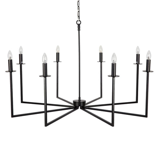 Cohen Chandelier - Black-Chandeliers-Cafe Lighting and Living