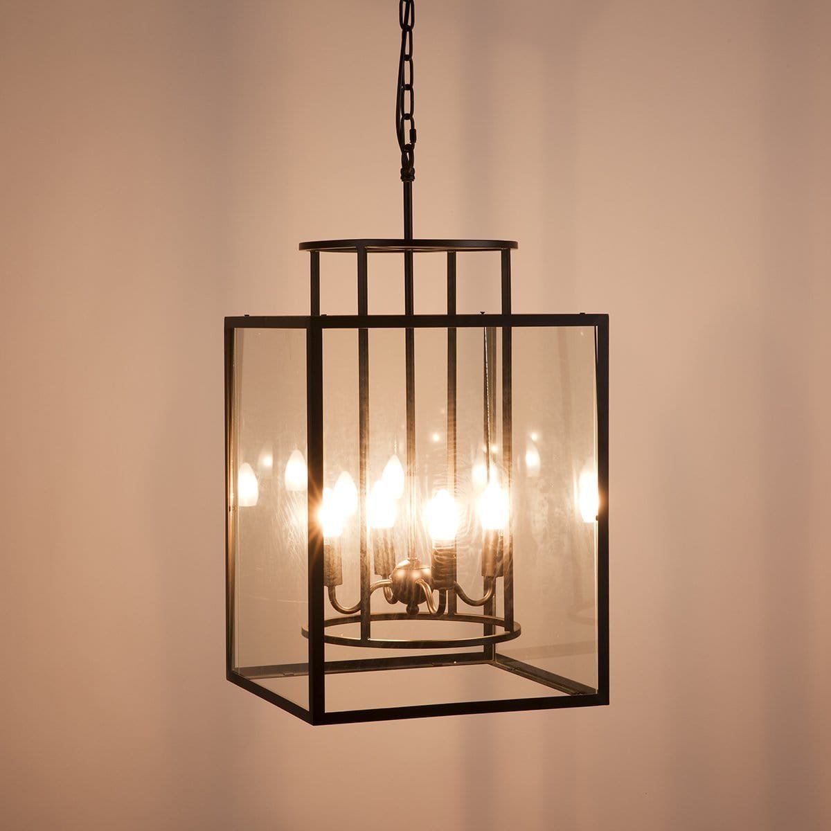 Concord Pendant - Large Black-Lighting Fixtures-Cafe Lighting and Living