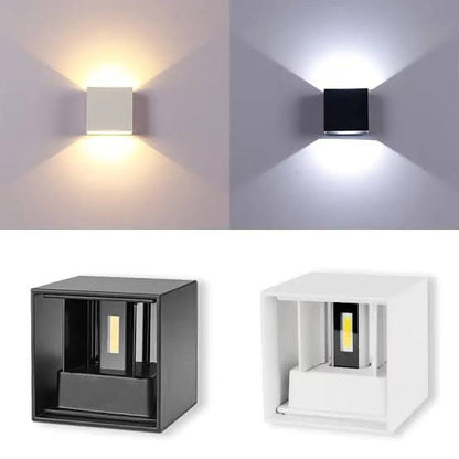 CUBE Up/Down LED Adjustable Light Surface Mount Wall Light-Exterior Wall Light-COPY