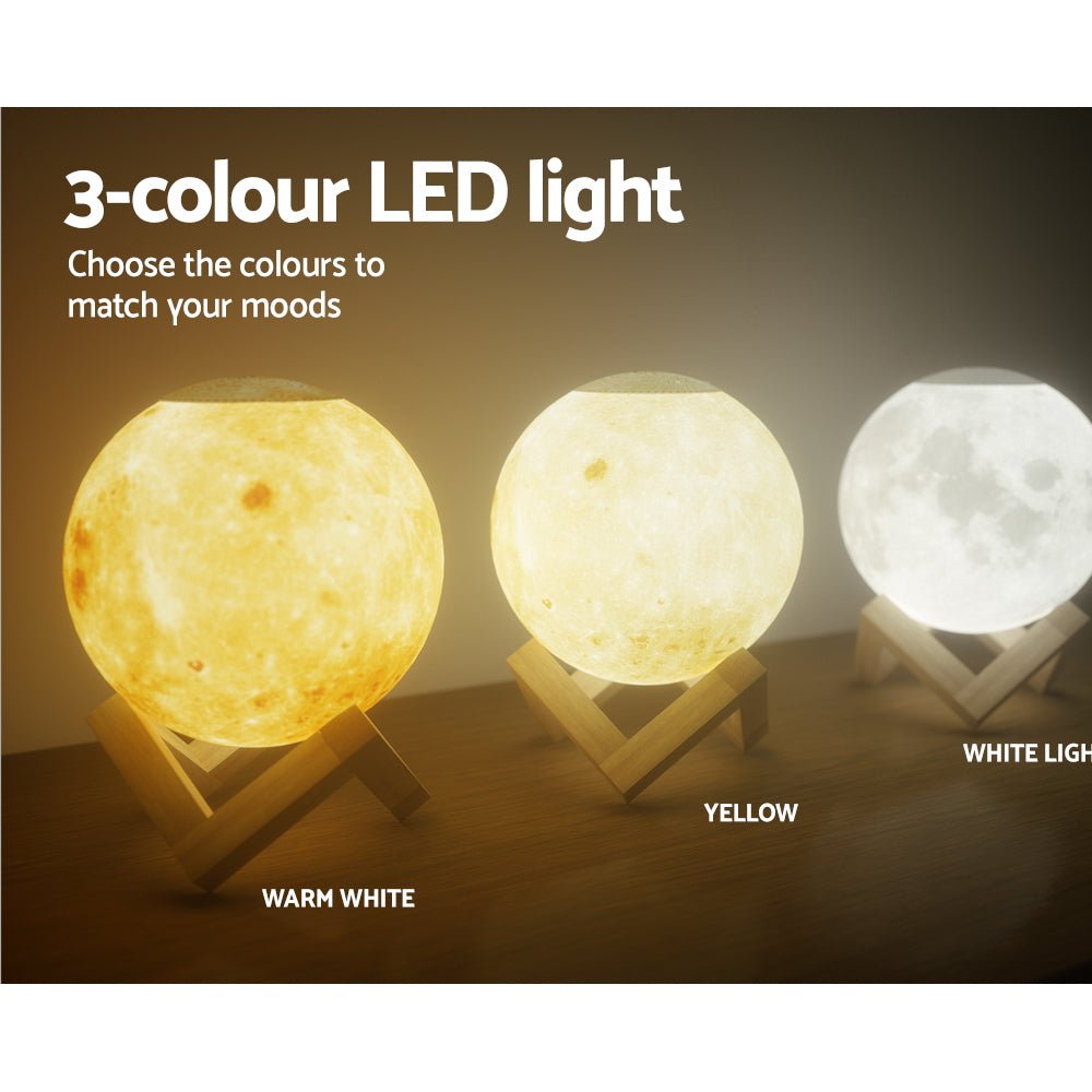 Aroma Diffuser LED Moon Lamp-Home & Garden > Green Houses-Dropli