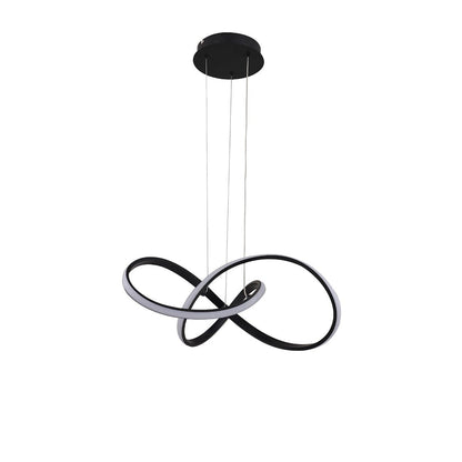 Diamanto Dimmable LED Pendant Light - Black - LL002PL089B-LED Pendants-Lexi Lighting