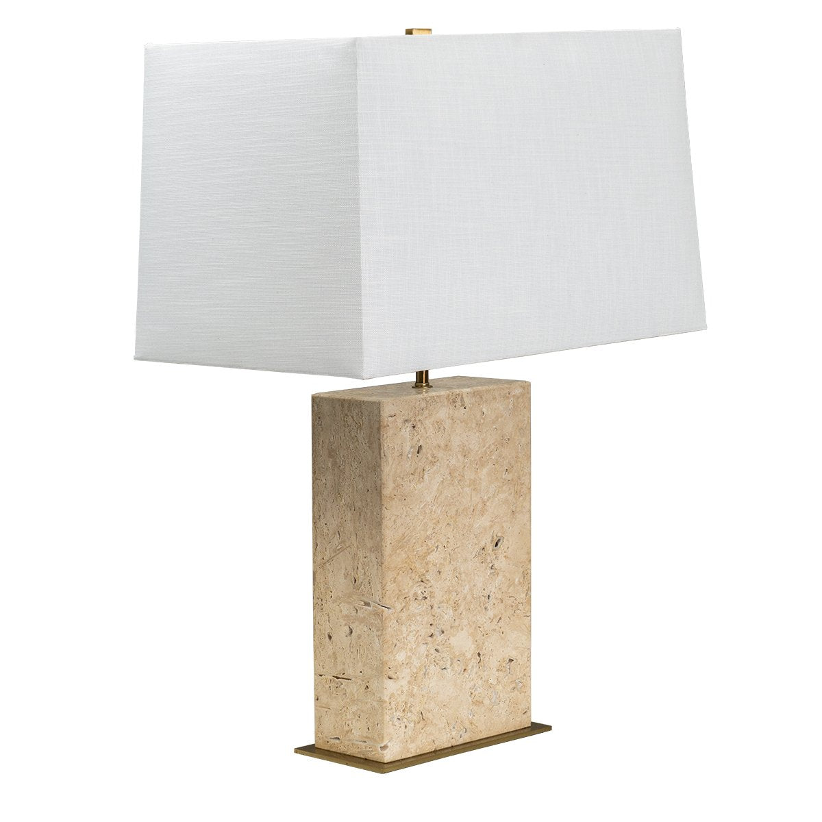 Dominique Travertine Table Lamp--CAFE Lighting & Living