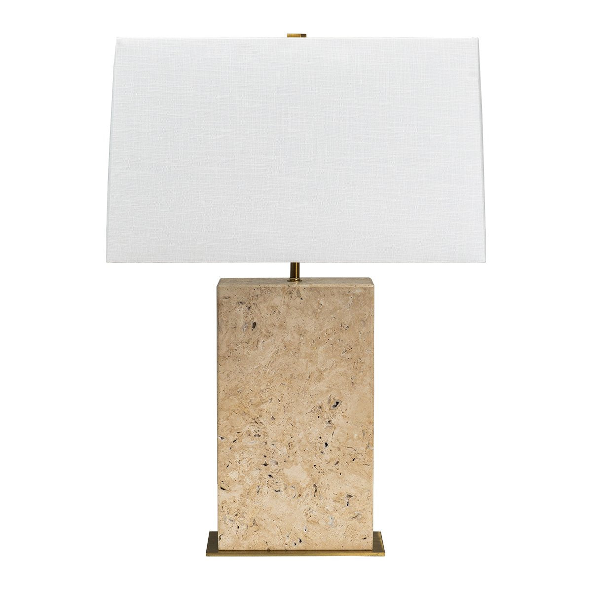 Dominique Travertine Table Lamp--CAFE Lighting & Living