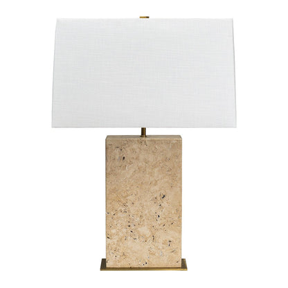 Dominique Travertine Table Lamp--CAFE Lighting & Living