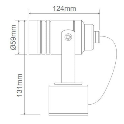 Domus ELITE - GU10 LED Exterior Wall Spot Light IP54-OUTDOOR-Domus