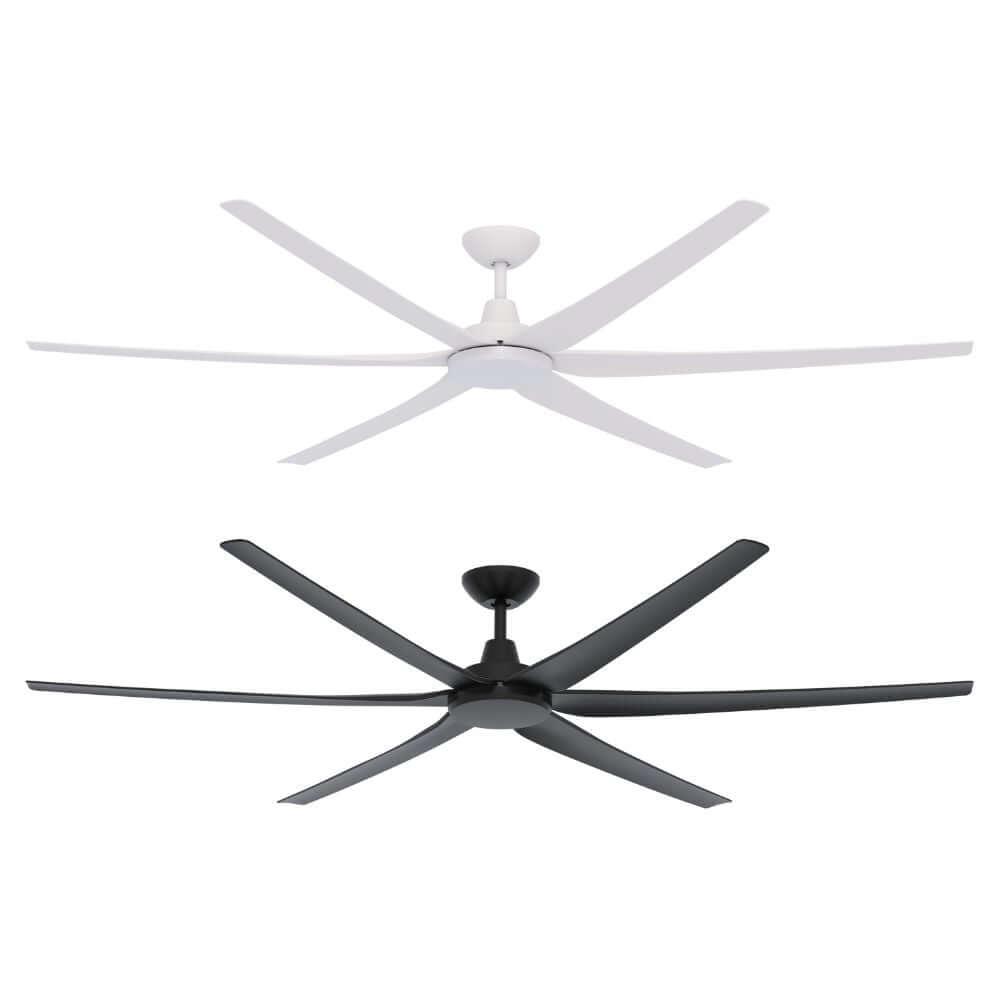 Domus GLIDE-80 - 6 Blade 80" 2030mm DC Ceiling Fan with Optional Light Kit-Ceiling Fan-Domus Lighting