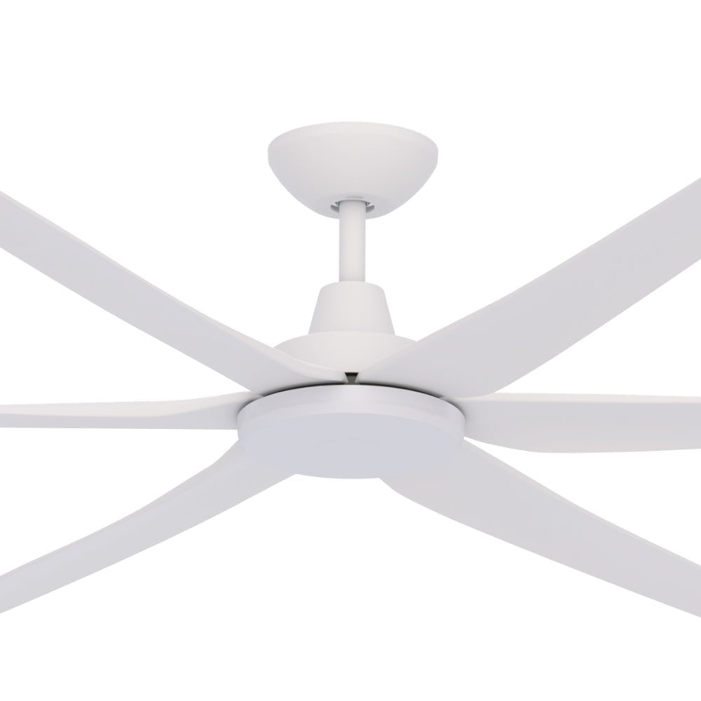 Domus GLIDE SMART - 6 Blade 80" (2030mm) DC Ceiling Fan with Optional Light Kit-Ceiling Fan-Domus Lighting