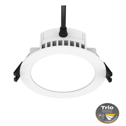 Domus HASTY - 8W Colour Switchable LED Downlight IP54 240V - TRIO Domus, LED Downlight, domus-hasty-8w-colour-switchable-led-downlight-ip54-240v-trio