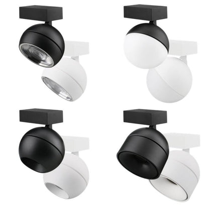 Domus MOON-WALL - 6/9W LED Power/Tri-Colour Switchable Dimmable Interior Wall Light-WALL LIGHTS-Domus Lighting