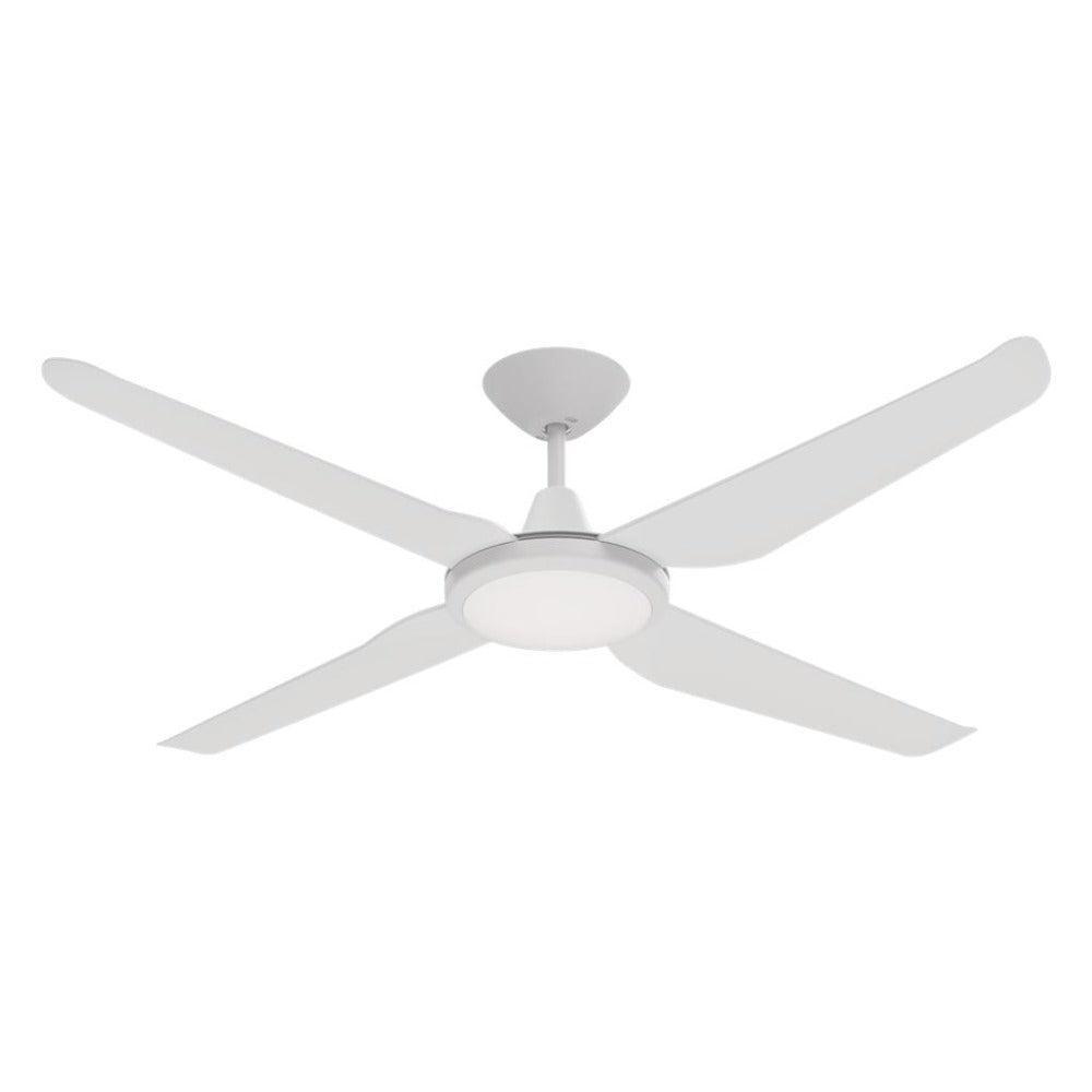 Domus MOTION-52-LIGHT - 4 Blade 52" DC Ceiling Fan with Switchable CCT LED Light Domus, FANS, domus-motion-52-light-4-blade