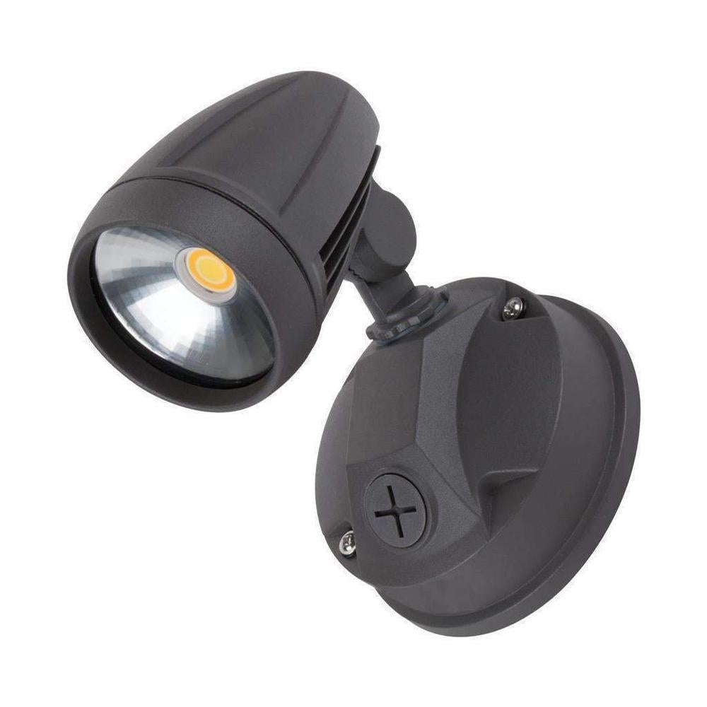 Domus MURO-PRO-15 - 15W LED Tri-Colour Single Head Exterior Spotlight IP54-OUTDOOR-Domus