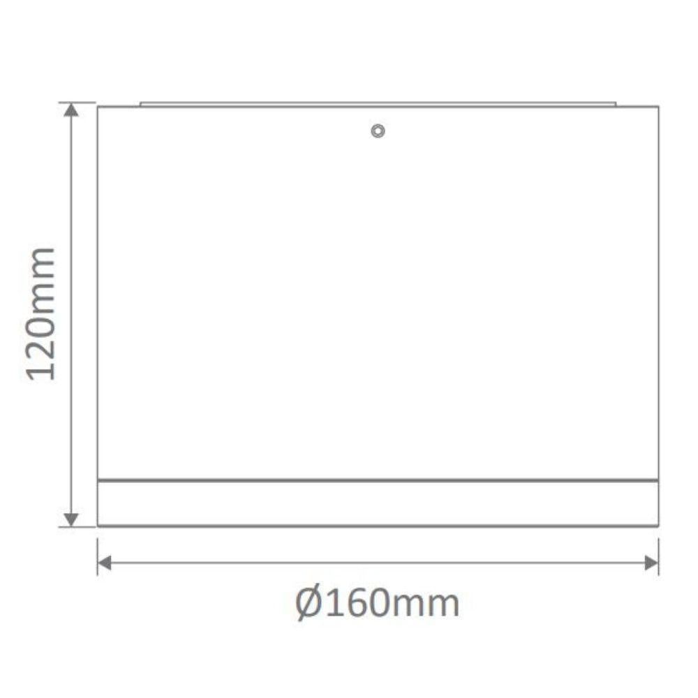 Domus NEO-35-SM - 35W LED Dimmable Surface Mount Downlight IP54 White-DOWNLIGHTS-Domus Lighting