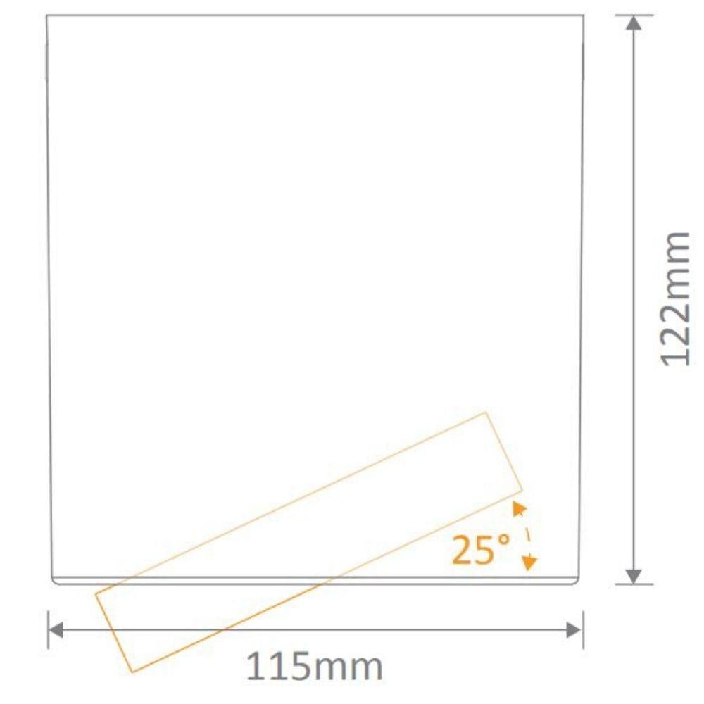 Domus NEO-SM-TILT-TRIO - 10W/20W LED Tri-Colour Dimmable Tiltable Surface Mount Downlight-DOWNLIGHTS-Domus Lighting