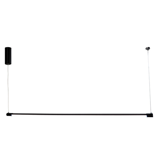 Edge LED Linear Pendant Black 1500mm - OL60761/1500BK-LED Pendants-Oriel Lighting