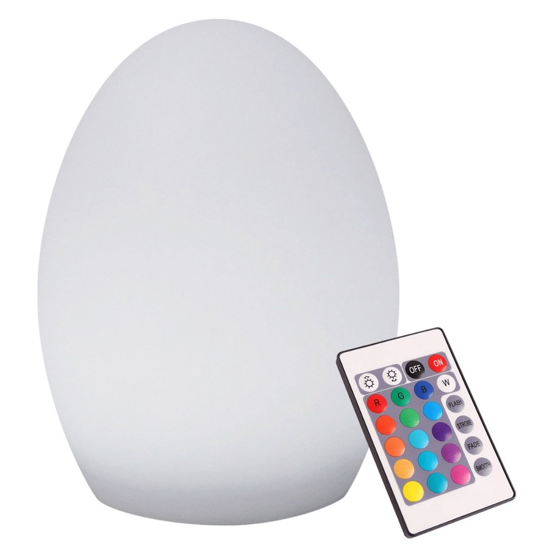 Egg IP65 Colour Changing Wireless Indoor Outdoor Table Lamp-Table Lamp-Dropli