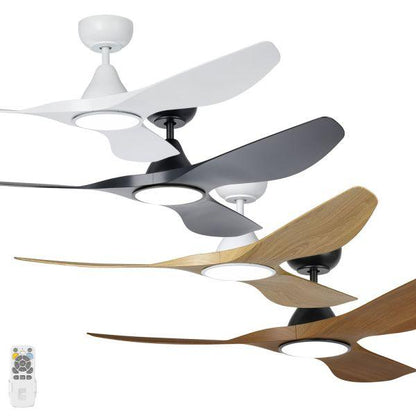 Eglo Surf 52" DC WiFi Ceiling Fan with LED Light & Remote Control-Ceiling Fan-Eglo