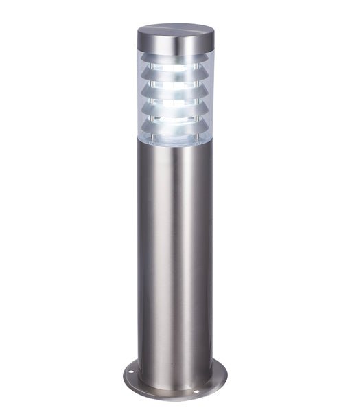 Elanora Exterior Short Bollard ES 304 Stainless Steel IP44 500mm - CLA1615S-Bollard Lights-CLA Lighting