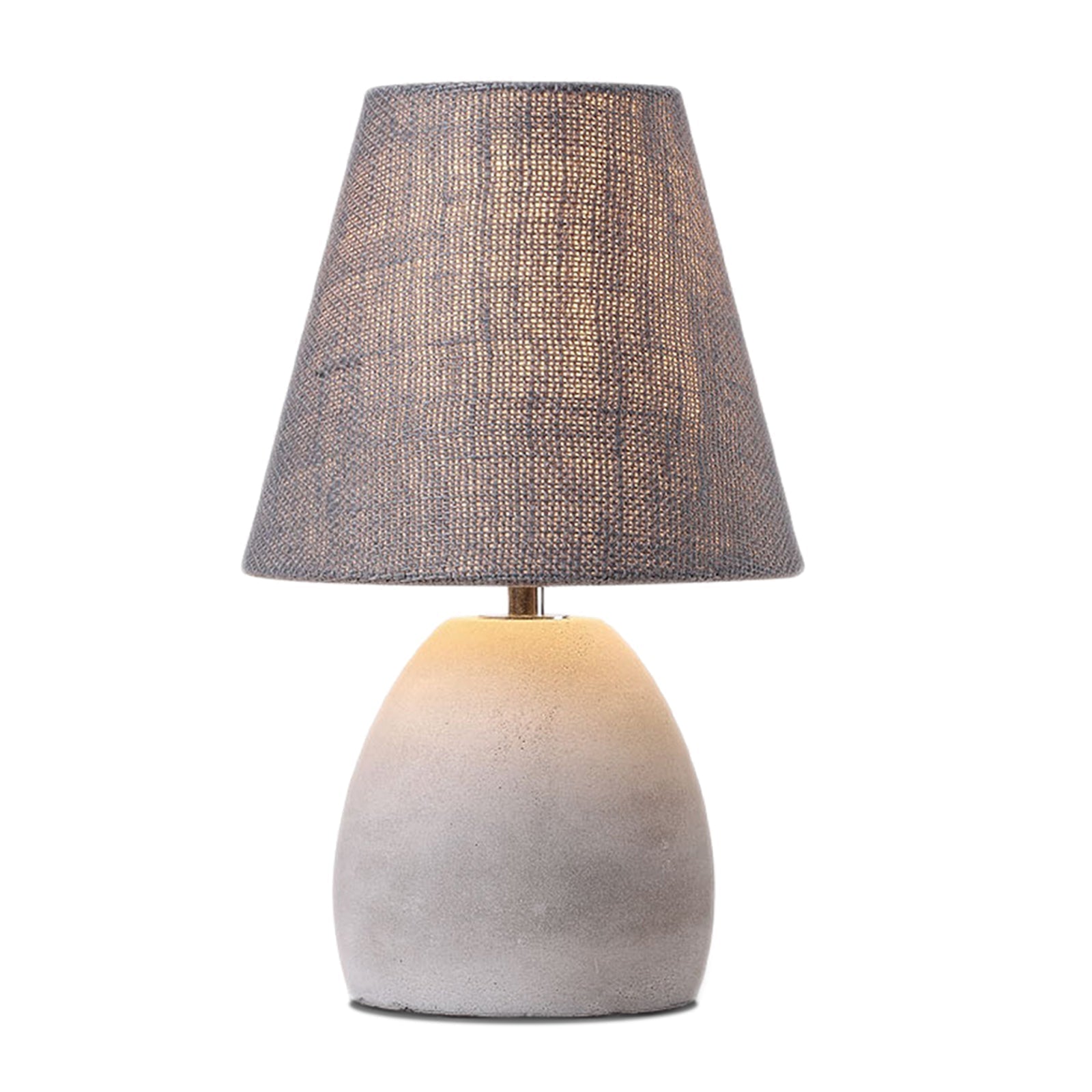 ELENA Elegant Modern Table Lamp Concrete E14 Lamp Base-Table Light-Dropli