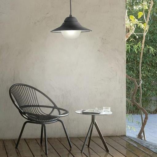 CLA SPY-C2 Exterior Pendant Light Black-EXTERIOR LIGHTS-CLA Lighting