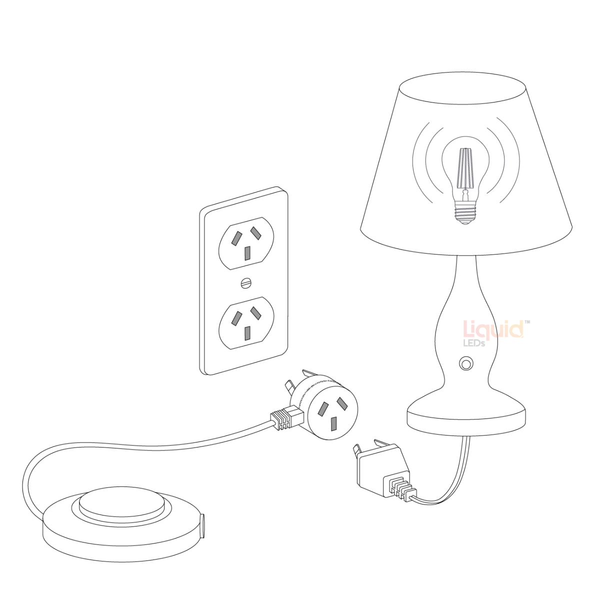 Foot Switch Dimmer Liquidleds, Dimmer, foot-switch-dimmer