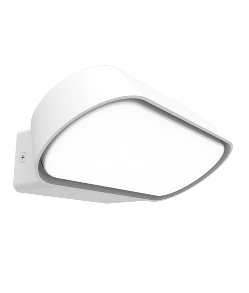 GLANS Exterior LED Surface Mounted Wall Light White 7W 3000K IP65 - GLANS02-Exterior Wall Lights-CLA Lighting