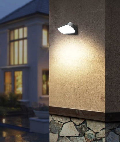 GLANS Exterior LED Surface Mounted Wall Light White 7W 3000K IP65 - GLANS02-Exterior Wall Lights-CLA Lighting