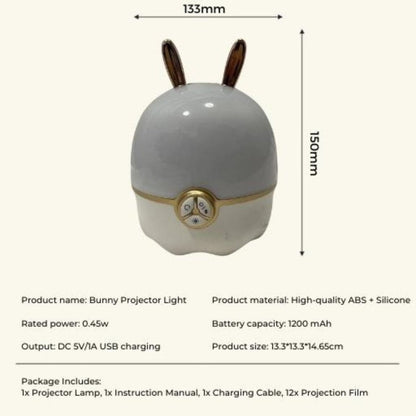 GOMINIMO Bunny Light Projector Speaker-Home & Garden > Lighting-Koala Lamps and Lighting