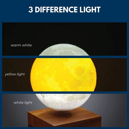 3D Levitating Moon LED Desk Lamp Dropli, Occasions > Lights, v227-3720101000140