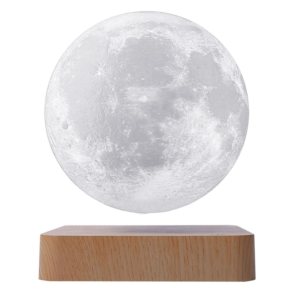 GOMINIMO Magnetic Levitating Moon Light Brown Base GO-MLP-101-HCNT-Home & Garden > Decor-Dropli